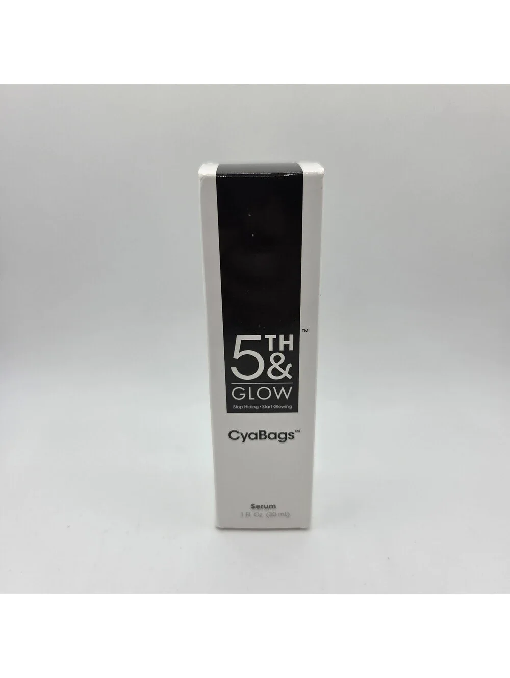 1-5TH & GLOW CyaBags Eye Serum, Serum Formulation, 1 fl oz (30 mL) NEW Sealed